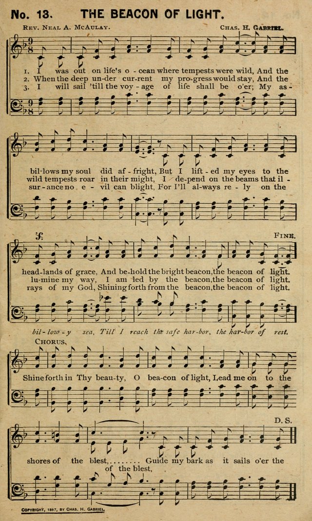 Special Songs: for Sunday schools, revival meetings, etc. page 13