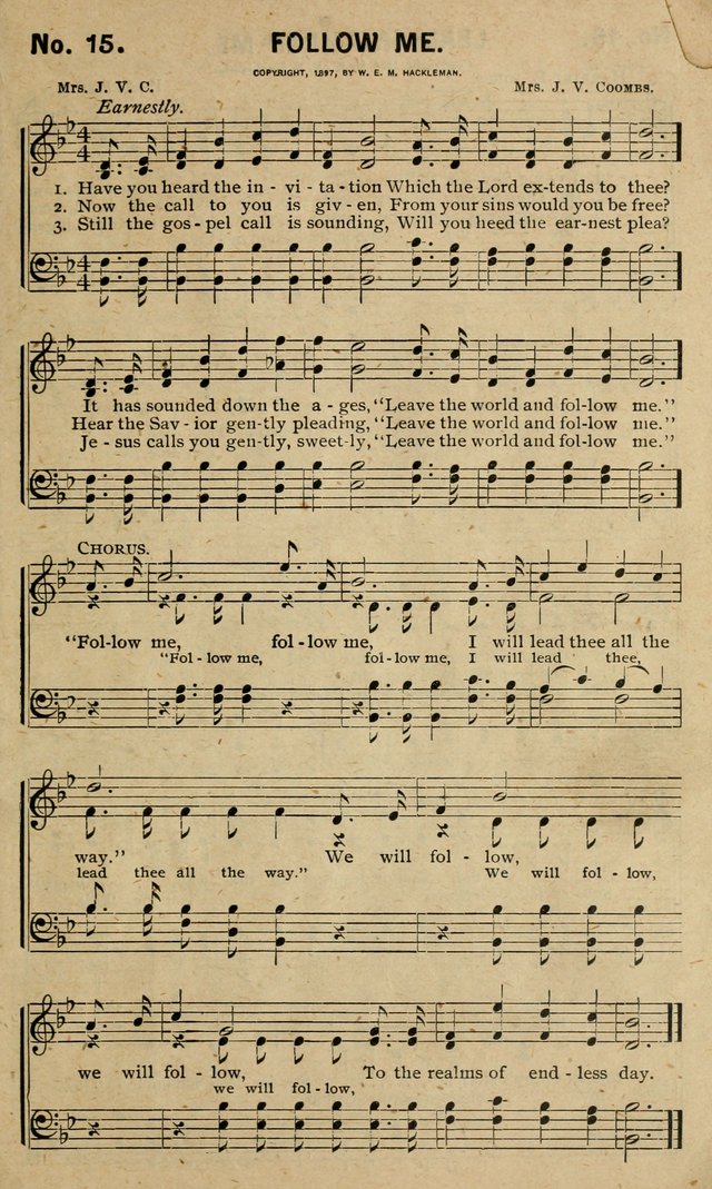 Special Songs: for Sunday schools, revival meetings, etc. page 15