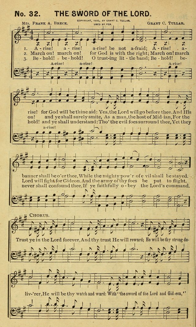 Special Songs: for Sunday schools, revival meetings, etc. page 32