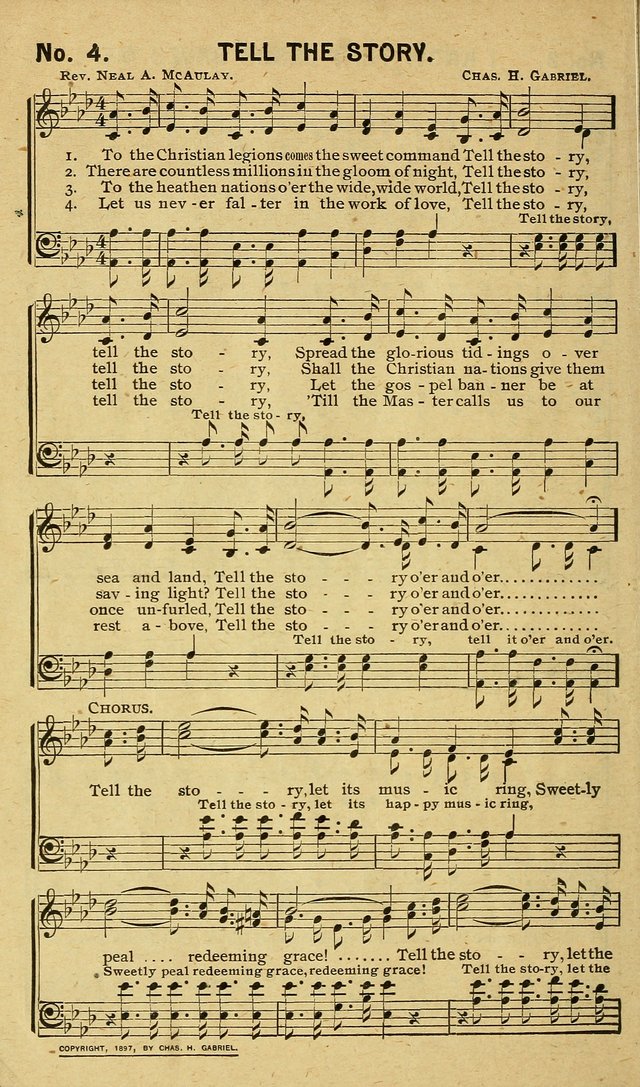 Special Songs: for Sunday schools, revival meetings, etc. page 4