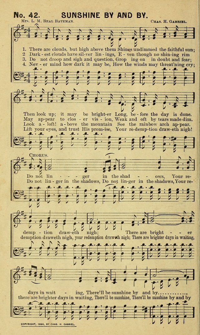 Special Songs: for Sunday schools, revival meetings, etc. page 42