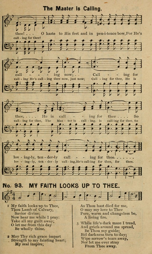 Special Songs: for Sunday schools, revival meetings, etc. page 93