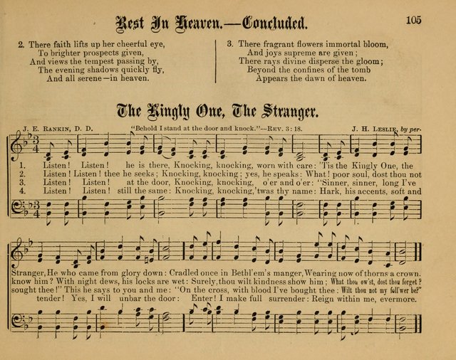Sunday School Songs: a Treasury of Devotional Hymns and Tunes for the Sunday School page 108