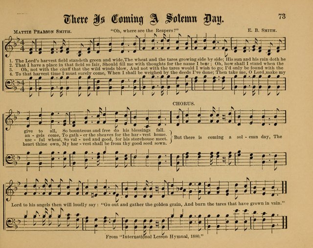 Sunday School Songs: a Treasury of Devotional Hymns and Tunes for the Sunday School page 76