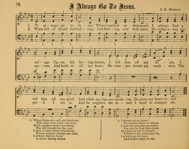 Sunday School Songs: a Treasury of Devotional Hymns and Tunes for the Sunday School page 81