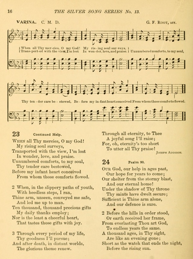 Sacred Songs for School Use page 19