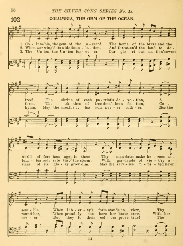 Sacred Songs for School Use page 61