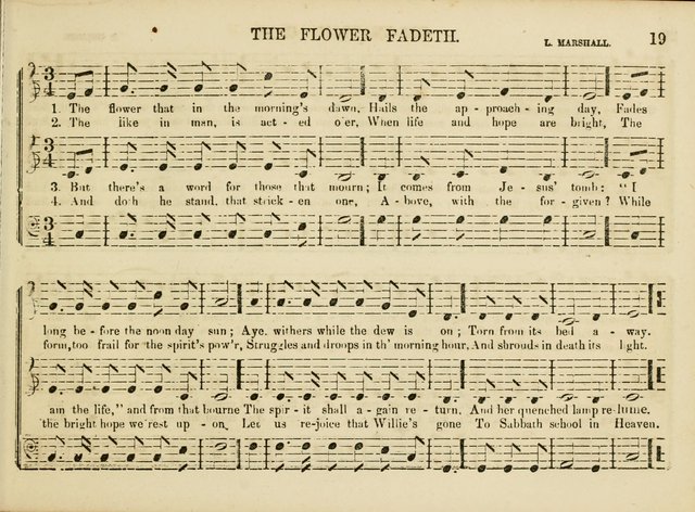 Songs for the Sabbath School and Vestry: designed especially for the Sabbath school and concert. With original and selected music page 16