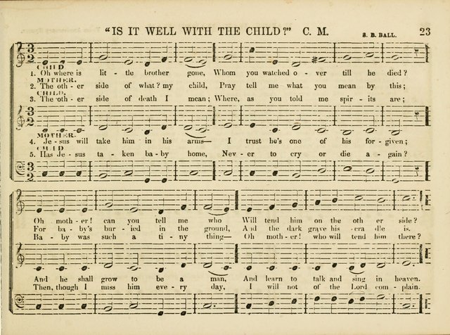 Songs for the Sabbath School and Vestry: designed especially for the Sabbath school and concert. With original and selected music page 20