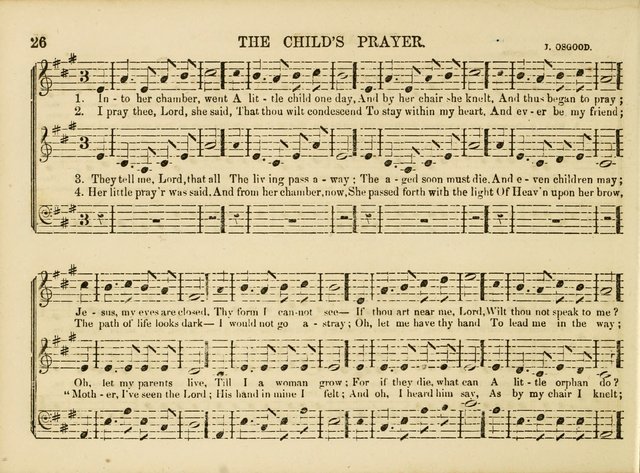 Songs for the Sabbath School and Vestry: designed especially for the Sabbath school and concert. With original and selected music page 23