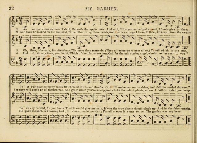 Songs for the Sabbath School and Vestry: designed especially for the Sabbath school and concert. With original and selected music page 29