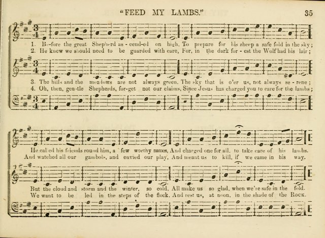 Songs for the Sabbath School and Vestry: designed especially for the Sabbath school and concert. With original and selected music page 32