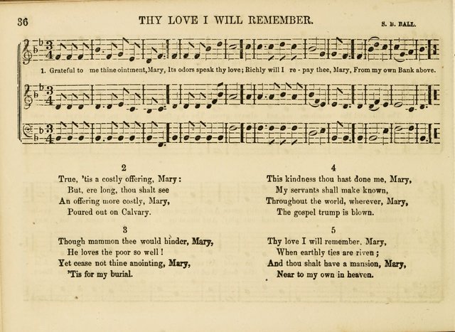 Songs for the Sabbath School and Vestry: designed especially for the Sabbath school and concert. With original and selected music page 33