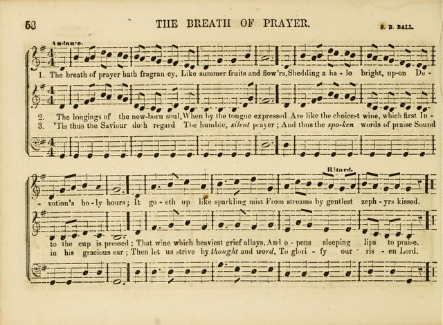 Songs for the Sabbath School and Vestry: designed especially for the Sabbath school and concert. With original and selected music page 55