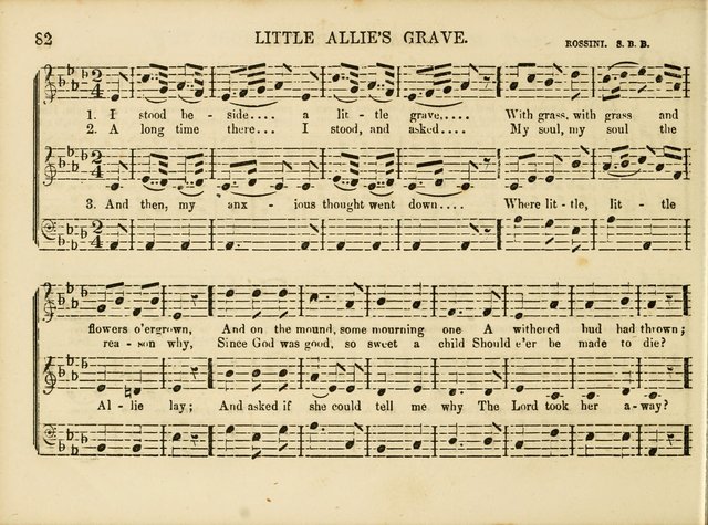 Songs for the Sabbath School and Vestry: designed especially for the Sabbath school and concert. With original and selected music page 79