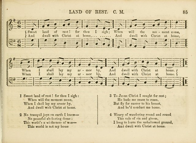 Songs for the Sabbath School and Vestry: designed especially for the Sabbath school and concert. With original and selected music page 82