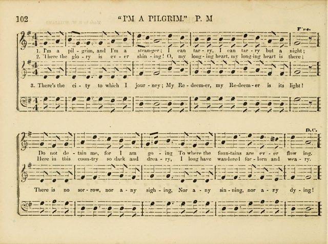 Songs for the Sabbath School and Vestry: designed especially for the Sabbath school and concert. With original and selected music page 99