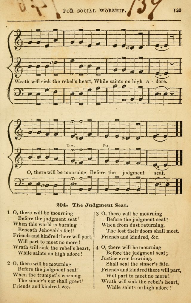 Spiritual Songs for Social Worship: adapted to the use of families and private circles in seasons of rivival, to missionary meetings, to the monthly concert, and to other occasions of special interest page 139