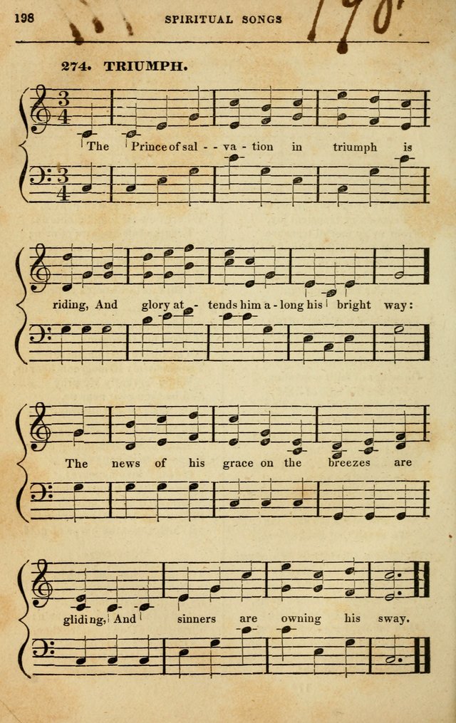 Spiritual Songs for Social Worship: adapted to the use of families and private circles in seasons of rivival, to missionary meetings, to the monthly concert, and to other occasions of special interest page 198