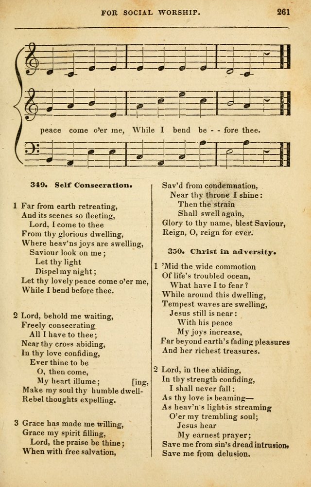 Spiritual Songs for Social Worship: adapted to the use of families and private circles in seasons of rivival, to missionary meetings, to the monthly concert, and to other occasions of special interest page 261