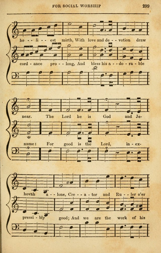 Spiritual Songs for Social Worship: adapted to the use of families and private circles in seasons of rivival, to missionary meetings, to the monthly concert, and to other occasions of special interest page 299