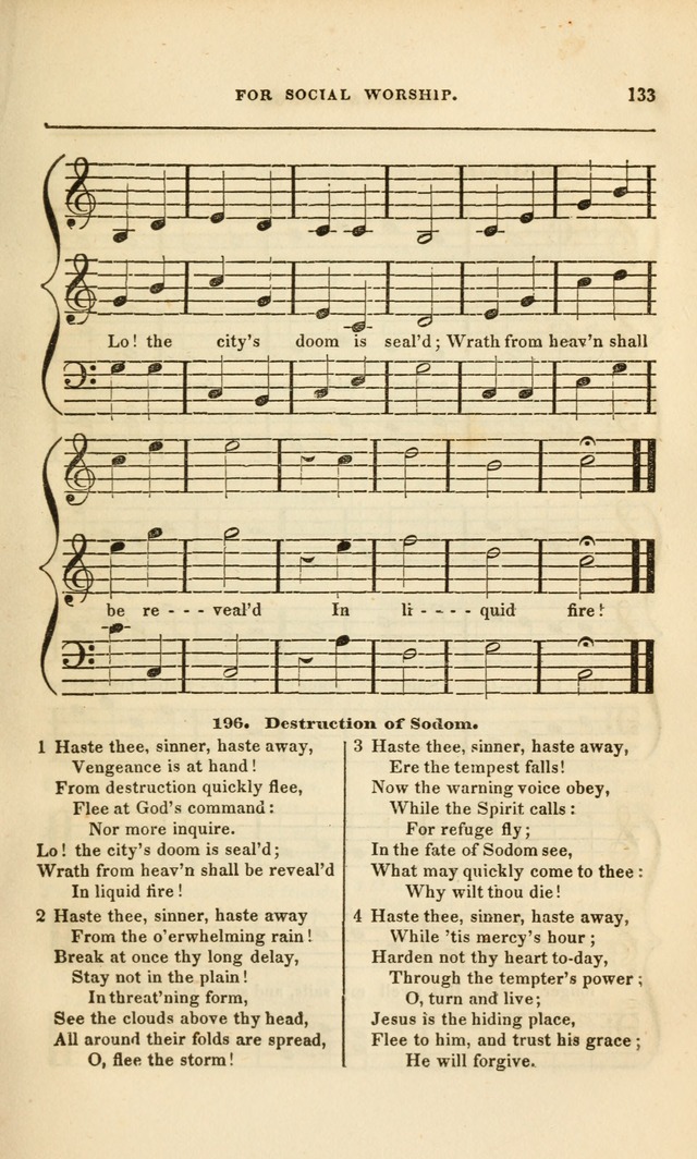 Spiritual Songs for Social Worship: adapted to the use of families and private circles, to missinary meetings, to monthly concert, and to other occasions of special interest.(Rev. and Enl. Ed.) page 133