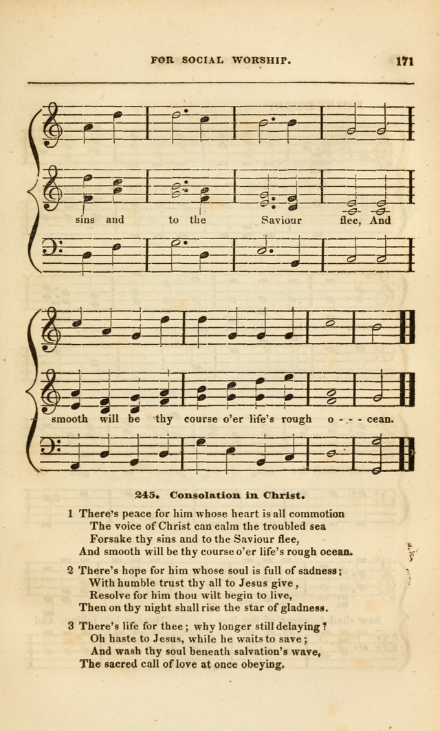 Spiritual Songs for Social Worship: adapted to the use of families and private circles, to missinary meetings, to monthly concert, and to other occasions of special interest.(Rev. and Enl. Ed.) page 171