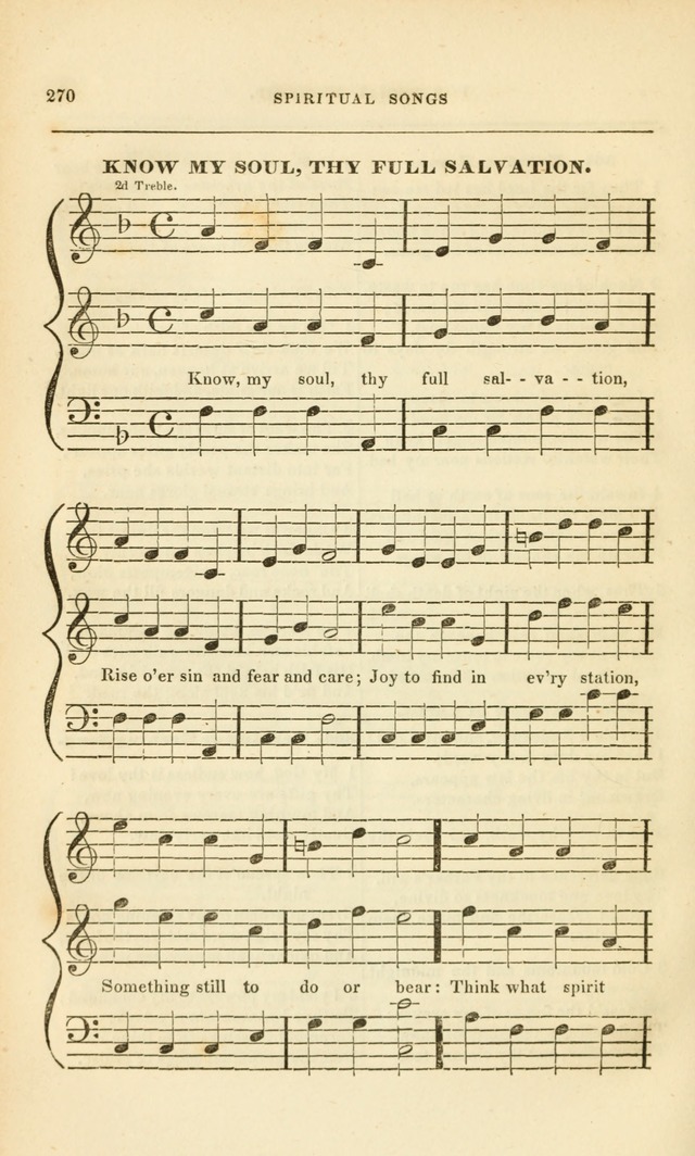 Spiritual Songs for Social Worship: adapted to the use of families and private circles, to missinary meetings, to monthly concert, and to other occasions of special interest.(Rev. and Enl. Ed.) page 270