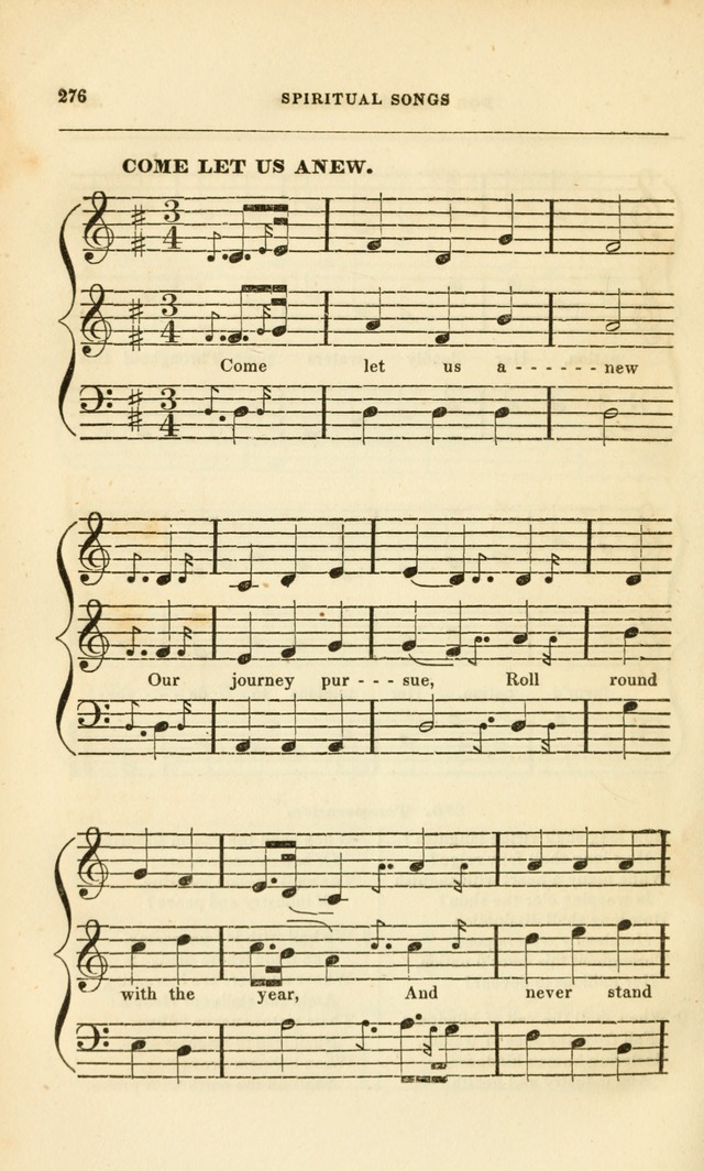 Spiritual Songs for Social Worship: adapted to the use of families and private circles, to missinary meetings, to monthly concert, and to other occasions of special interest.(Rev. and Enl. Ed.) page 276