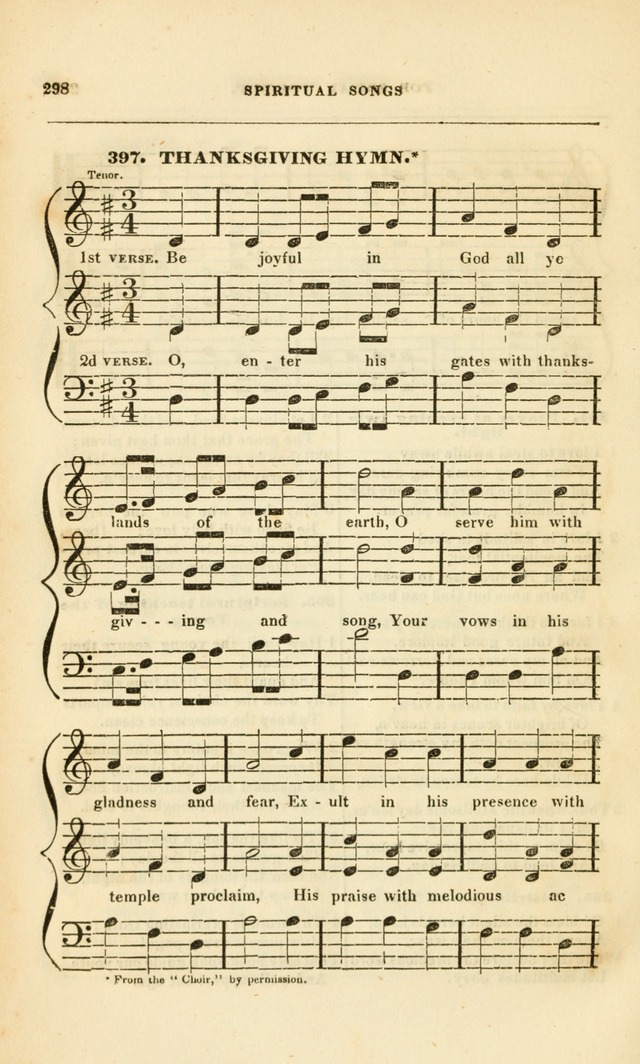 Spiritual Songs for Social Worship: adapted to the use of families and private circles, to missinary meetings, to monthly concert, and to other occasions of special interest.(Rev. and Enl. Ed.) page 298