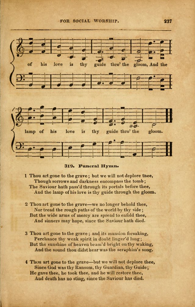 Spiritual Songs for Social Worship: adapted to the use of families and private circles in seasons of revival, to missionary meetings, to the monthly concert, and to other occasions... (3rd ed.) page 237