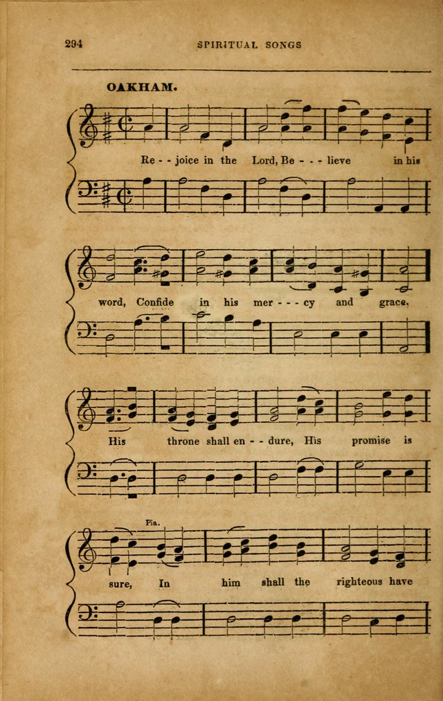 Spiritual Songs for Social Worship: adapted to the use of families and private circles in seasons of revival, to missionary meetings, to the monthly concert, and to other occasions... (3rd ed.) page 294