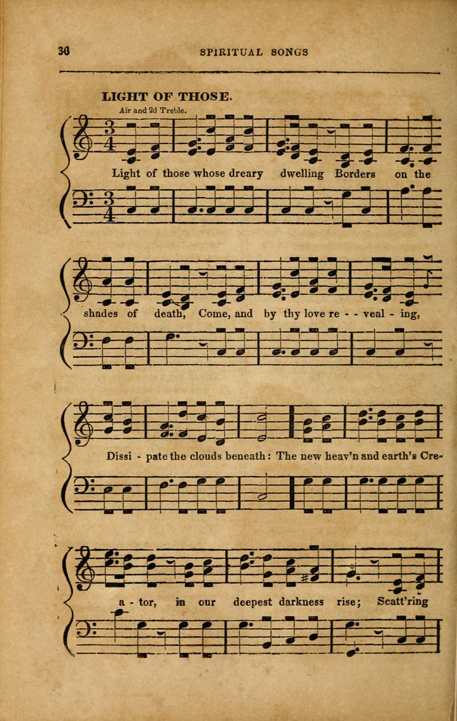 Spiritual Songs for Social Worship: adapted to the use of families and private circles in seasons of revival, to missionary meetings, to the monthly concert, and to other occasions... (3rd ed.) page 36