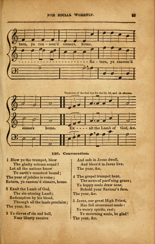 Spiritual Songs for Social Worship: adapted to the use of families and private circles in seasons of revival, to missionary meetings, to the monthly concert, and to other occasions... (3rd ed.) page 93