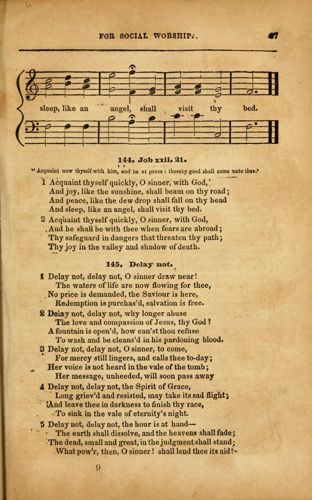 Spiritual Songs for Social Worship: adapted to the use of families and private circles in seasons of revival, to missionary meetings, to the monthly concert, and to other occasions... (3rd ed.) page 97