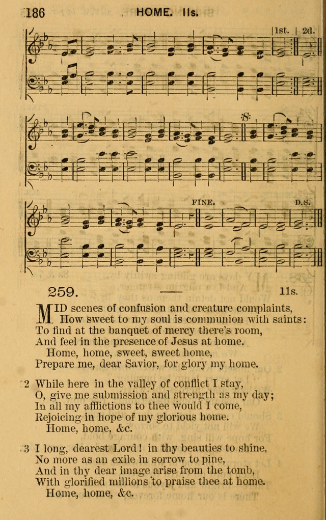 Sacred Songs for Social Worship page 186