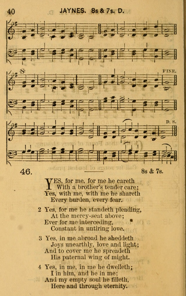 Sacred Songs for Social Worship page 40