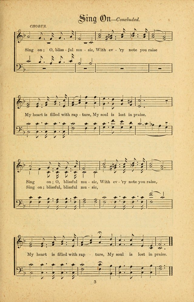 Songs of Salvation: as Used by Crossley and Hunter in Evangelistic Meetings: and adapted for the church, grove, school, choir and home page 3