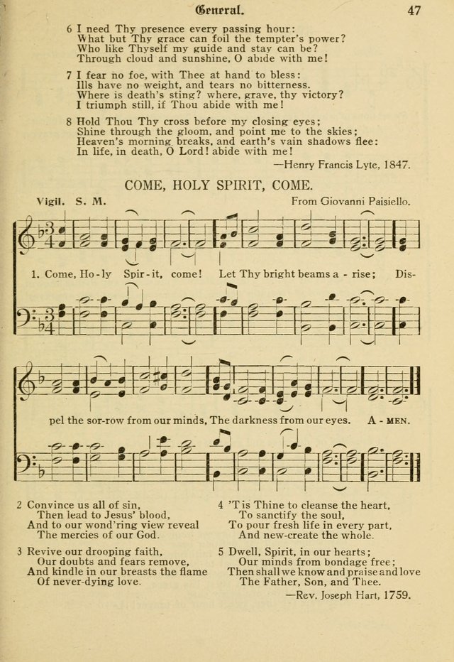 Sacred Songs: for use in inner mission work and church societies page 47