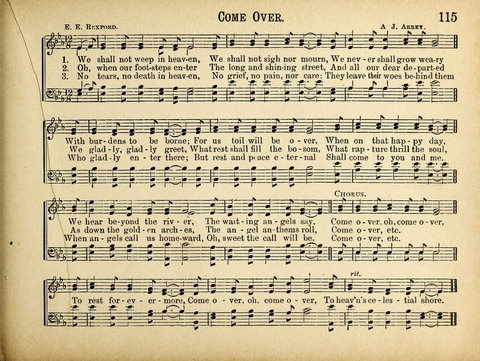 Sabbath Songs: for the Use of Sabbath Schools, Social Meetings, and the Services of the Church page 115