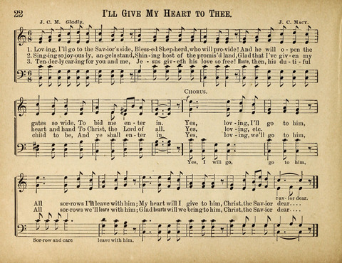 Sabbath Songs: for the Use of Sabbath Schools, Social Meetings, and the Services of the Church page 22