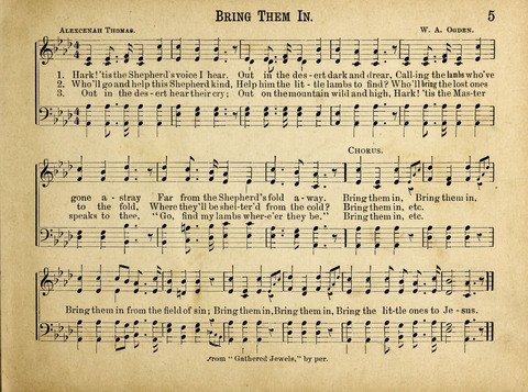 Sabbath Songs: for the Use of Sabbath Schools, Social Meetings, and the Services of the Church page 5