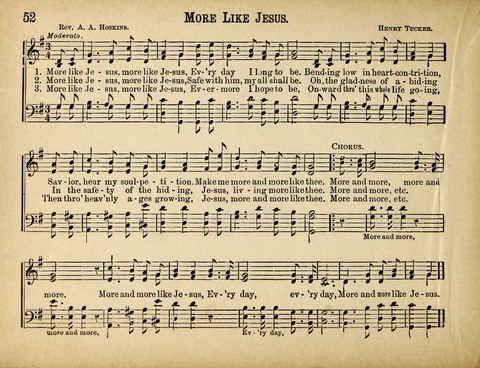 Sabbath Songs: for the Use of Sabbath Schools, Social Meetings, and the Services of the Church page 52