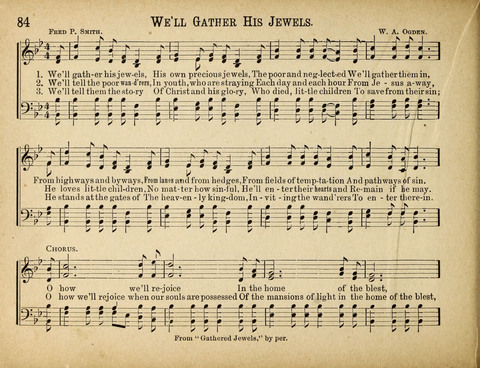 Sabbath Songs: for the Use of Sabbath Schools, Social Meetings, and the Services of the Church page 84