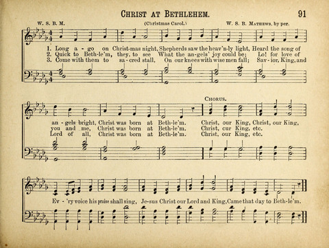 Sabbath Songs: for the Use of Sabbath Schools, Social Meetings, and the Services of the Church page 91