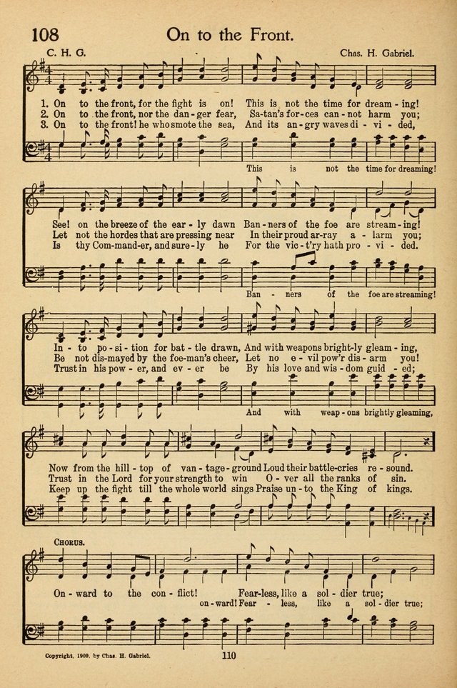 Sunday School Voices: a collection of sacred songs page 112