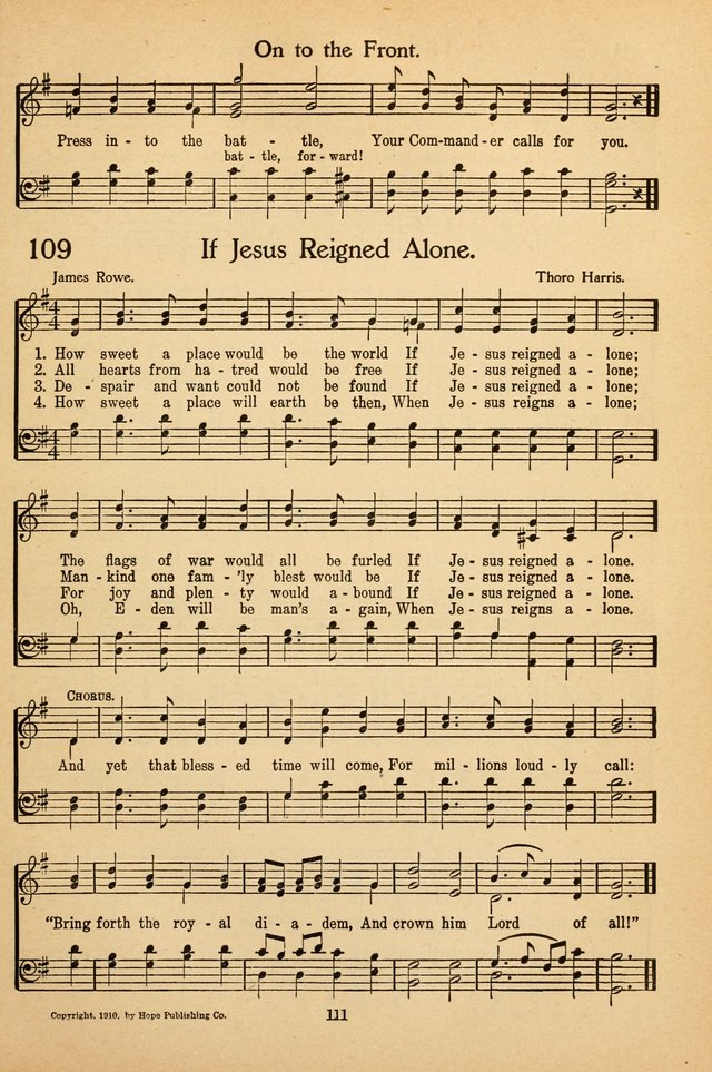 Sunday School Voices: a collection of sacred songs page 113