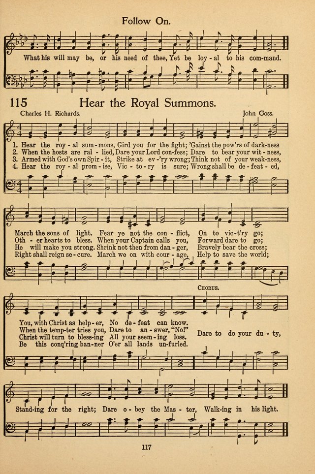 Sunday School Voices: a collection of sacred songs page 119