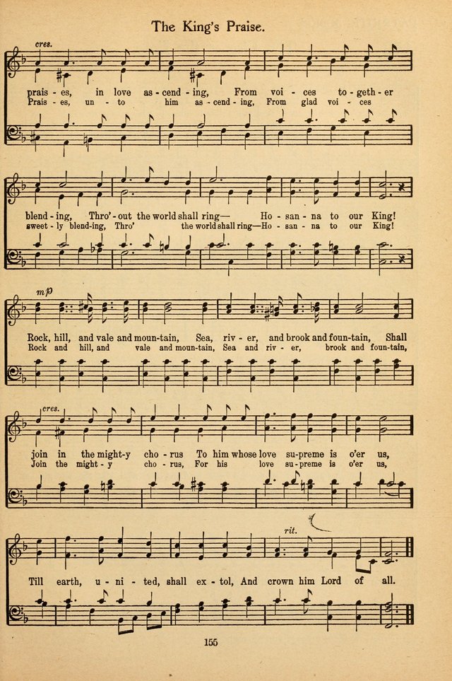 Sunday School Voices: a collection of sacred songs page 157