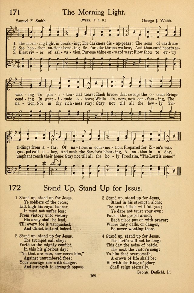 Sunday School Voices: a collection of sacred songs page 171